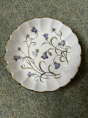 Buy SPODE CAMPANULA Small Plate Dish Fine Bone China ENGLAND F1397 -K Bluebells • 1.99£