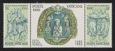 Buy SALE Vatican 500th Death Anniversary Of Luca Della Robbia Strip Of 3v 1982 • 1.89£