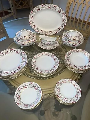 Buy Crown Derby Princess Dinner Set 8 People  • 1,000£