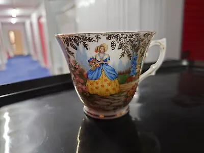 Buy Colclough Teacup -  Bone China - Crinoline Lady - You Are Bidding On One Only  • 0.99£