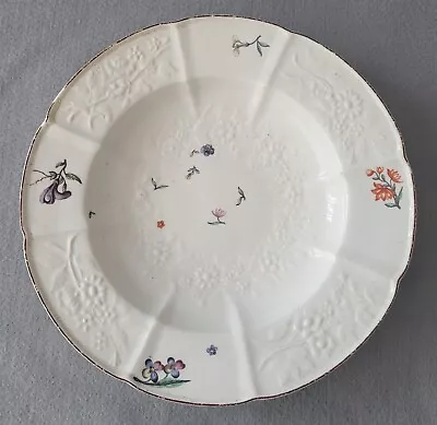 Buy Chelsea Hand Painted Flowers Gotzkowsky Type After Meissen Soup Plate C1755-60 • 75£