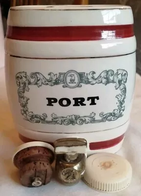 Buy Royal Victoria Wade England. Port Barrel. With Cork Lid And Tap Cover • 6£