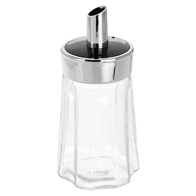 Buy Sugar Pourer Dispenser Clear Glass Spouted Shaker Lid Café Restaurant 1/2/4x • 5.99£