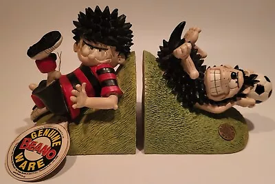 Buy Beano Ware Bookends Gnasher & Dennis The Menace By Peter Mook Retro Rare • 66.96£