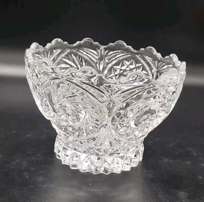 Buy Vintage Lead Crystal Candy Bowl Dish (M) • 13.93£