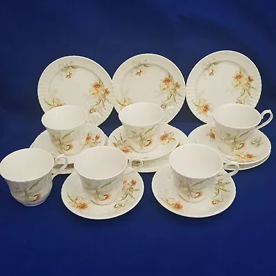Buy Vintage ROYAL WORCESTER SPODE Hammersley Bone China 17 Piece Floral Tea Set • 29.99£