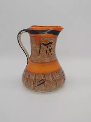 Buy Vintage Myott, Sons & Co. England Hand Painted Pitcher / Jug 1930's • 35£