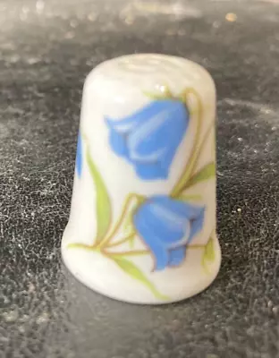 Buy Vintage Crown Staffordshire Harebells Fine Bone China Thimble Excellent • 2.50£