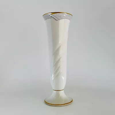 Buy Noritake Golden Cove Fine China 7719 Flower Vase 8 5/8 Inch • 41.38£