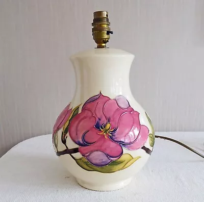 Buy Moorcroft Lamp Magnolia Design Vintage Ceramic  Pottery • 20£