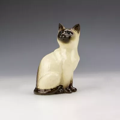 Buy Beswick Pottery - Seated Siamese Cat Figure • 9.99£