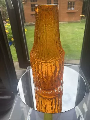 Buy Whitefriars Glass No 9730 Tangerine Bottle Stunning Condition • 150£
