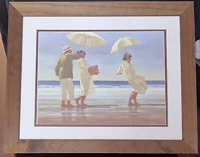 Buy The Picnic Party By Jack Vettriano ~ Large Framed Signed Art Print • 25£