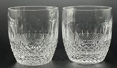Buy Set Of 2 Waterford  Colleen  Old Fashion Whiskey Rocks Crystal Glasses 10 Oz. • 116.49£