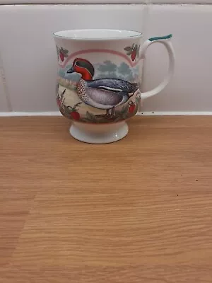 Buy Queens  Fine Bone China Mug  Teal  (Duck) • 5£