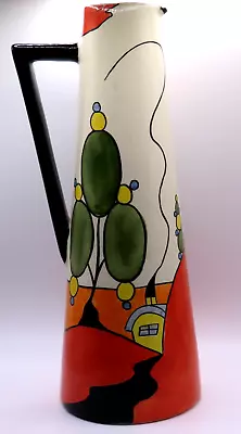 Buy Lorna Bailey  Old Ellgreave Pottery  Marsh House  - Tall Conical Jug - Signed • 99£
