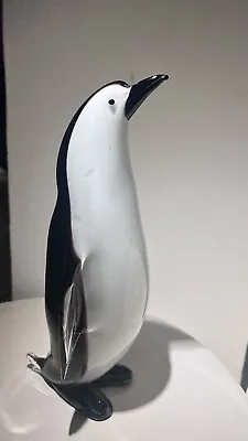 Buy Murano Emperor Penguin Large Glass Vintage Great Condition • 195£