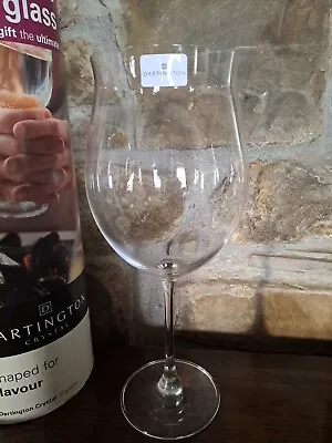 Buy Dartington Crystal Wine Glass The Full Bottle Of Wine Glass Original Box Unused • 8.50£