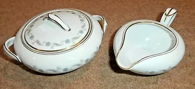 Buy Vintage Fine China 1960's Noritake Fairfield 6101 Creamer Jug And Sugar Bowl  • 18£