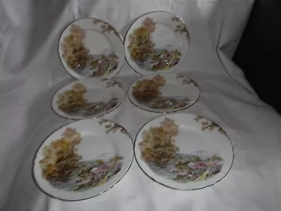 Buy Shelley Six Side/Tea Plates - Heather • 9.99£