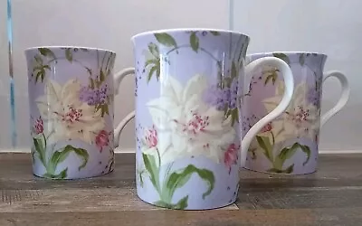 Buy Laura Ashley  X 3 NEW- Fine Bone China Mugs • 12.99£