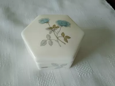 Buy Wedgewood Lidded Trinket Box  Ice Rose  Design • 4£