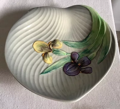 Buy Vintage 1940s Iris Design Staffordshire Ceramic Bowl • 9£