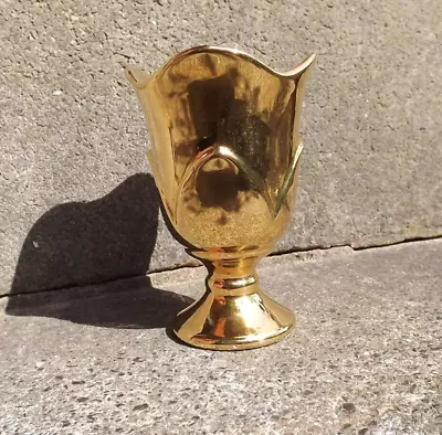 Buy ROYAL WINTON Grimwades Vintage GOLD Glaze Goblet • 2.99£