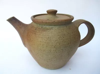 Buy Vintage Studio Pottery Muchelney (John Leach) Pottery Wood Fired Teapot,c1970 • 85£
