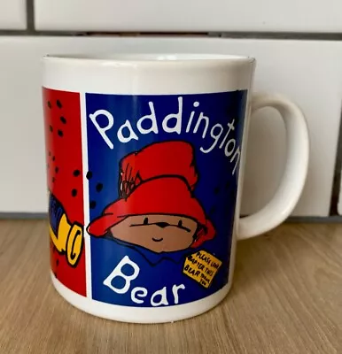 Buy Paddington Bear Staffordshire Tableware Ceramic Mug 1998 Collectable Mug • 4.99£
