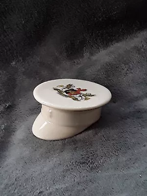 Buy Crested China Ware (Officer's Cap , City Of Exeter Crest ) • 3.95£