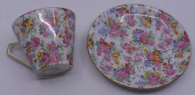 Buy Vintage Lord Nelson Ware Marina Pattern English Chintz Cup & Saucer Set • 18.63£