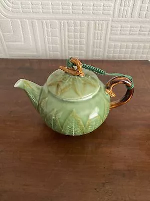 Buy Lovely Little Green Chinese Porcelain Teapot • 20£