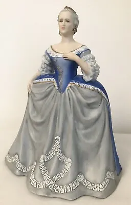 Buy Vintage FRANKLIN Porcelain Lady Figurine ‘CATHERINE THE GREAT’ Hand Painted 1983 • 9.99£