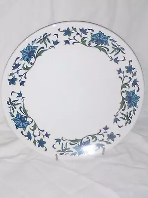 Buy VINTAGE 1960'S MIDWINTER SPANISH GARDEN Dinner Plate - JESSE TAIT Blue Green • 3.99£