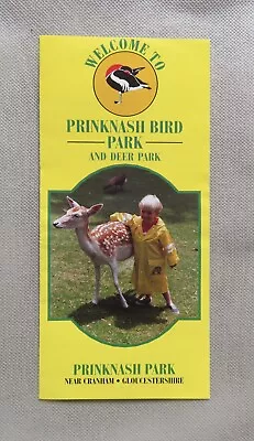 Buy Prinknash Bird Park+Deer Park*Nr Cranham*fold Out Leaflet*merchandise*collectors • 2.99£
