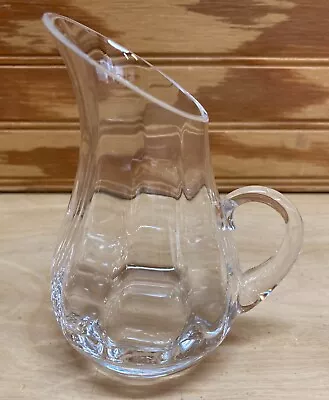 Buy Wedgwood Devon Pattern Crystal Glass Pitcher / Creamer 5  Tall • 11.14£