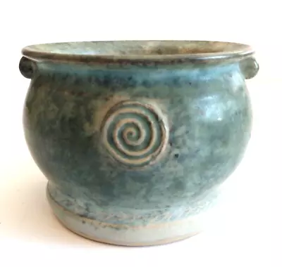 Buy Vintage Conwy Pottery Wales Celtic Heritage Collection Pot Green Mottled • 23.29£