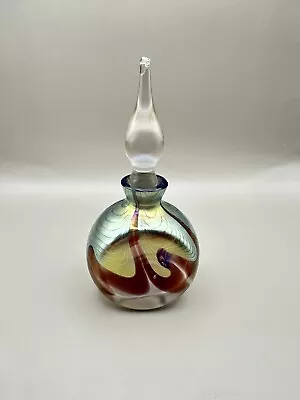 Buy Rare Okra Art Glass Scent Bottle • 35£