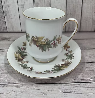 Buy Royal Standard Lyndale Tall Coffee Cup And Saucer Autumn Design • 8.95£