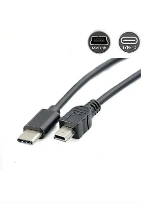 Buy Type C USB To Mini USB Cable USB-C Male To Mini-B Male Charging & Data  Cynic UK • 3.98£