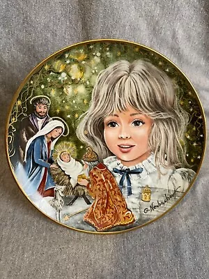 Buy Kaiser W. Germany THE CHRISTMAS EVE Gerda Neubacher Porcelain Plate #856 • 9.33£