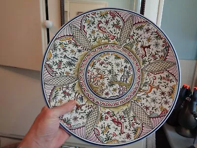 Buy Portuguese Pottery Wall Plate, 13 1/4  Diameter • 18£