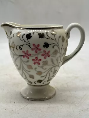 Buy Vintage Antique Wedgwood Creamer Milk Jug Bone China Floral Pattern • 23.99£