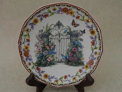 Buy Upcycled Vintage Plate Myott Floral Design Display Hang Rescued • 10£