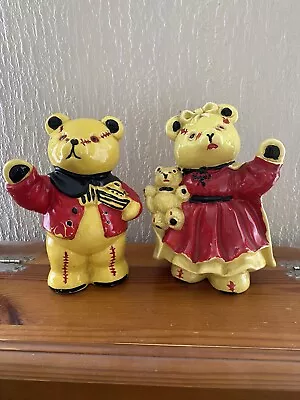 Buy Collectors Pair Ceramic Teddies Old Tupton Ware … ? ( See Pictures )  • 7.99£