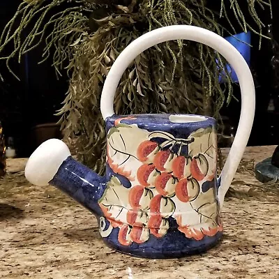 Buy BELLINI PIU Italian VINEYARD GRAPES Pottery Watering Can Planter  • 88.53£