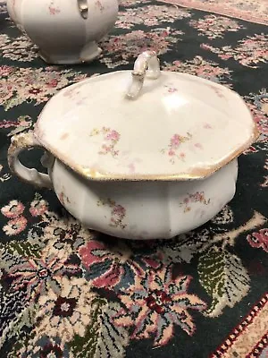 Buy W.M. Grindley Co Porcelain Dish Very Old Part Of Set Vintage W/ Lid • 37.33£