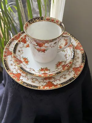 Buy Antique Sutherland China Pattern 1105 Edwardian Tea Cup Saucer & Side Plate Trio • 7.50£