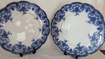 Buy Pair Of Antique Woodville Pattern Dinner Plates By W H Grindley & Co. England  • 8.70£